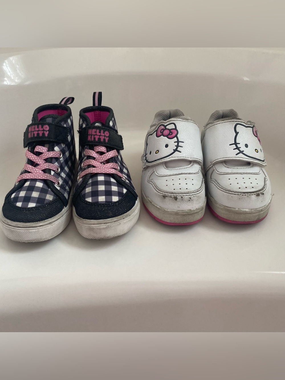Hello Kitty kids sneakers bundle, size 7
